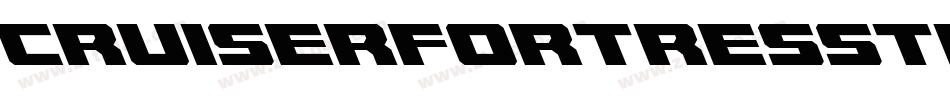 CruiserFortressTitle-rL1A字体转换