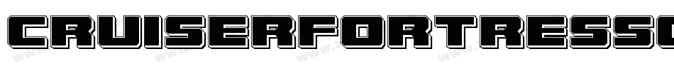 CruiserFortressChromeItalic-D2xD字体转换