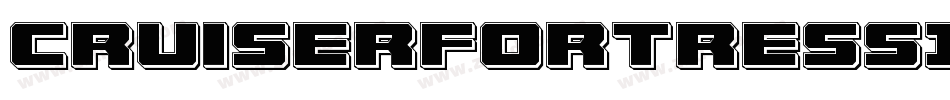 CruiserFortressItalic-9jJB字体转换
