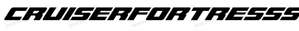 CruiserFortressSuperItalic-Yp9v字体转换