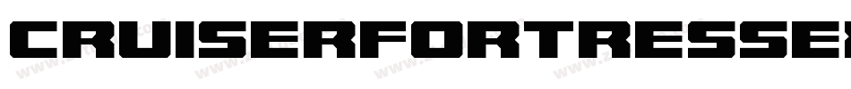 CruiserFortressExpanded-G9DO字体转换