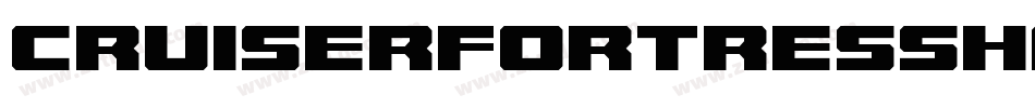 CruiserFortressHalftoneItal-yWK3字体转换