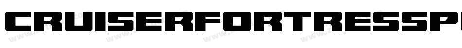 CruiserFortressPunchItalic-BM65字体转换