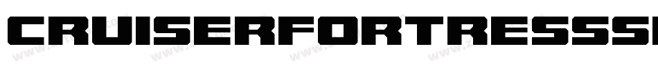 CruiserFortressSemiItalic-8GDz字体转换