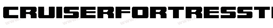CruiserFortressTitle-rL1A字体转换