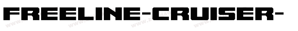 FreeLine-Cruiser字体转换