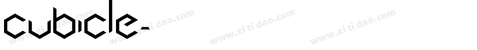 Cubicle字体转换