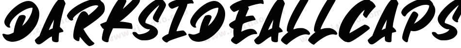 DarksideAllCaps-qZ712字体转换