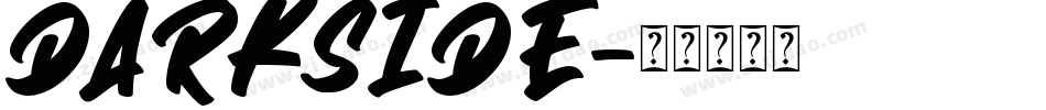 darkside字体转换