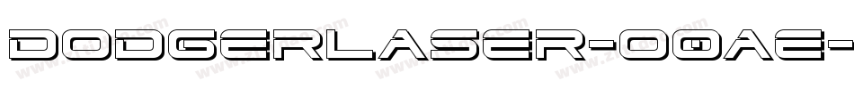 DodgerLaser-O0ae字体转换