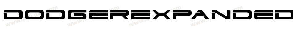 DodgerExpanded-0ZAP字体转换