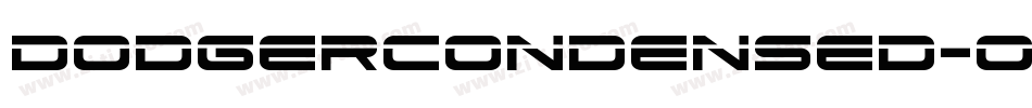 DodgerCondensed-oLa4字体转换