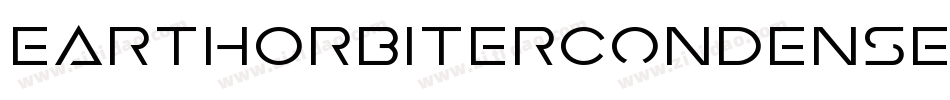 EarthOrbiterCondensedItalic-1WJ0字体转换
