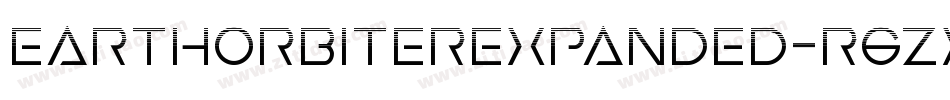 EarthOrbiterExpanded-r6Zx字体转换