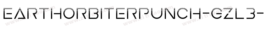 EarthOrbiterPunch-gzL3字体转换