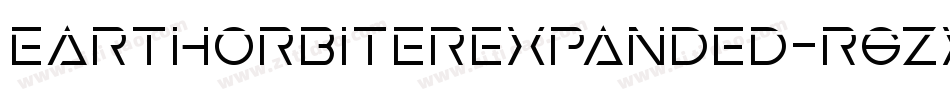 EarthOrbiterExpanded-r6Zx字体转换
