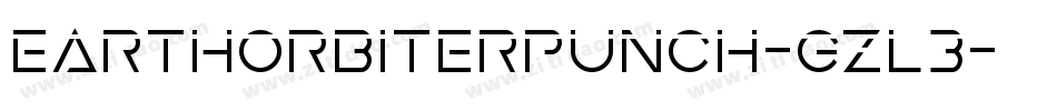 EarthOrbiterPunch-gzL3字体转换