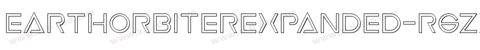 EarthOrbiterExpanded-r6Zx字体转换
