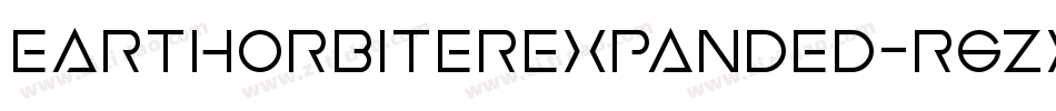 EarthOrbiterExpanded-r6Zx字体转换
