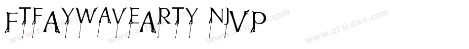 FtfAywaveArty-njVP字体转换