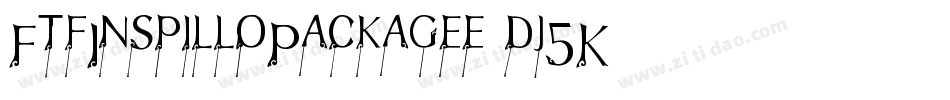 FtfInspilloPackagee-dj5K字体转换 FtfInspilloPackagee-dj5K字体转换