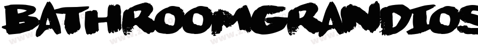 BathroomGrandioseLight字体转换 BathroomGrandioseLight字体转换