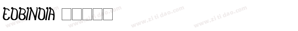 EDBINDIA字体转换