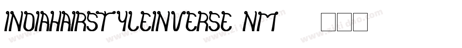 IndiaHairStyleInverse-nm40字体转换