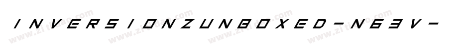 InversionzUnboxed-n63V字体转换