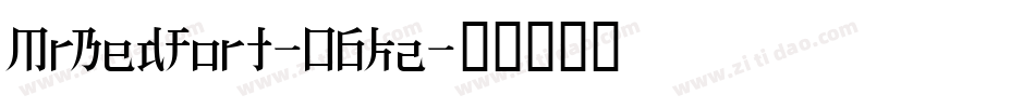 MrBedfort-06Kz字体转换