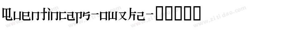Quentincaps-owxKz字体转换