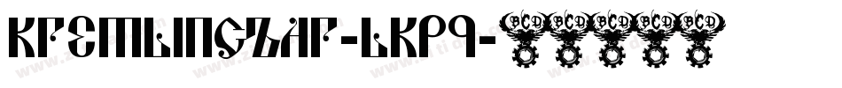 KremlinCzar-lKpq字体转换