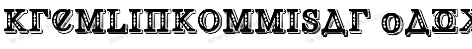 KremlinKommisar-0aOX字体转换