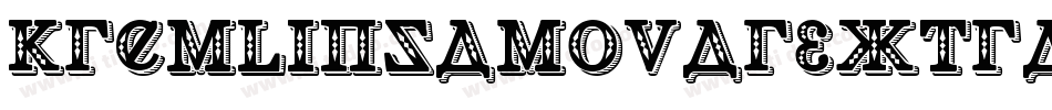 KremlinSamovarExtraBold-1aRM字体转换