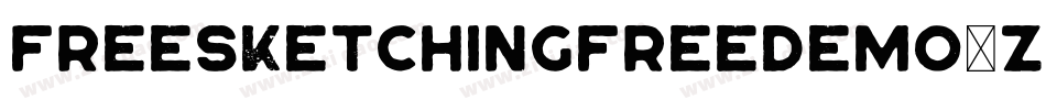 FreeSketchingFreeDemo-Zwd8字体转换