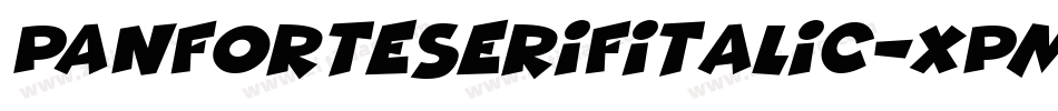 PanforteSerifItalic-XPmo字体转换 PanforteSerifItalic-XPmo字体转换