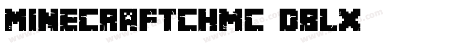 Minecraftchmc-dBlX字体转换
