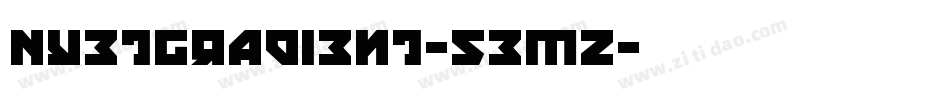 NyetGradient-5eMz字体转换