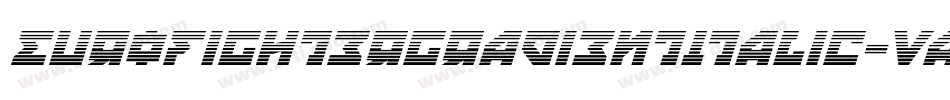 EurofighterGradientItalic-Va9x字体转换