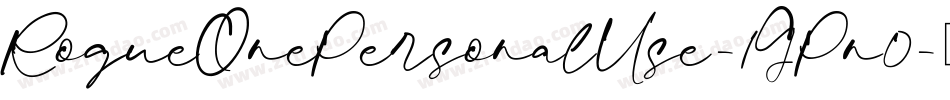 RogueOnePersonalUse-1GPn0字体转换 RogueOnePersonalUse-1GPn0字体转换