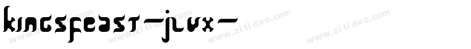 KingsFeast-Jlvx字体转换