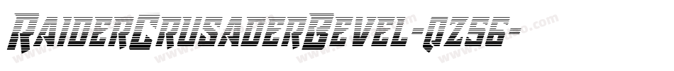RaiderCrusaderBevel-qz56字体转换 RaiderCrusaderBevel-qz56字体转换