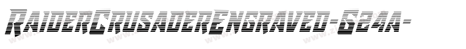 RaiderCrusaderEngraved-G24a字体转换 RaiderCrusaderEngraved-G24a字体转换