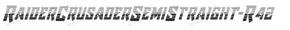 RaiderCrusaderSemiStraight-R42M字体转换 RaiderCrusaderSemiStraight-R42M字体转换