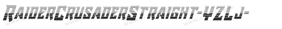 RaiderCrusaderStraight-YZLj字体转换 RaiderCrusaderStraight-YZLj字体转换