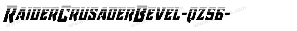 RaiderCrusaderBevel-qz56字体转换 RaiderCrusaderBevel-qz56字体转换