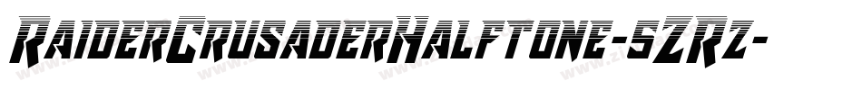 RaiderCrusaderHalftone-5ZRz字体转换 RaiderCrusaderHalftone-5ZRz字体转换