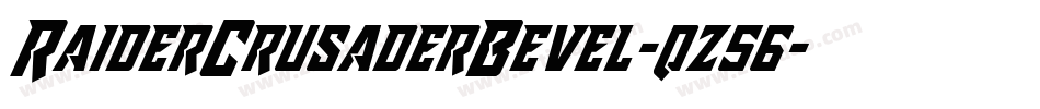RaiderCrusaderBevel-qz56字体转换 RaiderCrusaderBevel-qz56字体转换