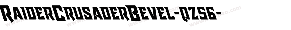RaiderCrusaderBevel-qz56字体转换 RaiderCrusaderBevel-qz56字体转换