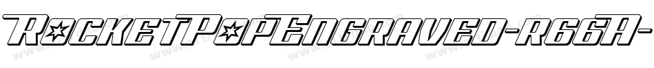 RocketPopEngraved-r66A字体转换